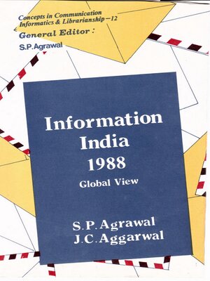 cover image of Information India 1988 Global View